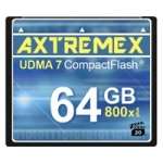 Axtremex AX-CF-64GB-800X (AXCF64GB800X) 64GB CF 800x UDMA 7 CompactFlash Card Axtremex AX-CF-64GB-800X (AXCF64GB800X) 64GB CF 800x UDMA 7 CompactFlash Card